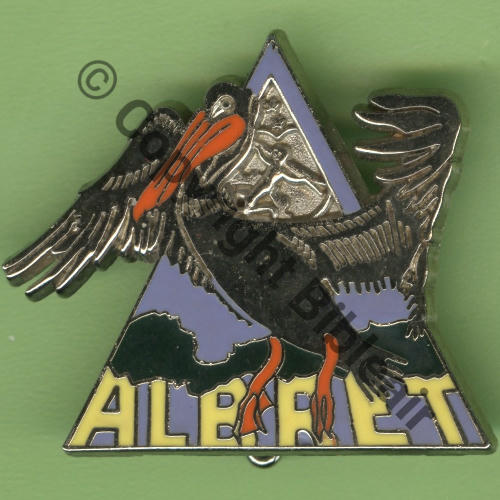 A1184 EET.06.330 ALBRET MARSAN EQUIPE MARQUE HELICO  DrP Griffes et butees Dos scintillant No13 CNE GENTY 1987.89  Src.Y.GENTY 